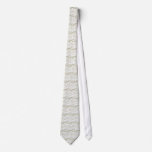 Gold Calla Lily Sketch Tie