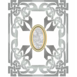 Gold Celtic Design Photo Frame Sculpture photo sculptures