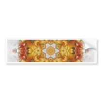 Gold Chrysanthemum Kaleidoscope Art 2
