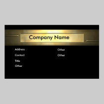 gold_company business cards