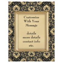 Gold Crowns Lace Full Colour Flyer