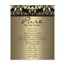 Gold Damask Flyer