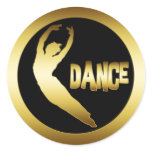 GOLD DANCER stickers