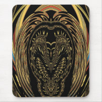 Gold Design Mousepad