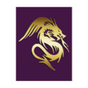 GOLD DRAGON postcards