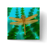 Gold Dragonfly Pin buttons