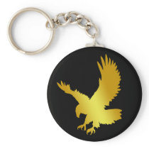 GOLD EAGLE KEY CHAINS
