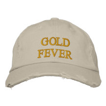 GOLD FEVER BASEBALL CAP