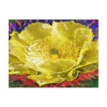 Gold Flower - For Energy n Healing Post Card