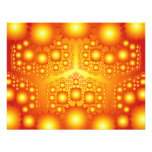 Gold Fractal Explosions: Custom Invitations