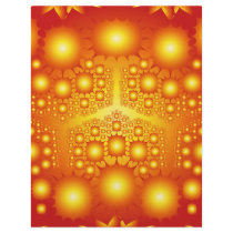 Gold Fractal Explosions: Flyer Design