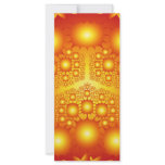 Gold Fractal Explosions: rack cards