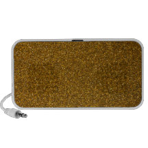 Gold Glitter Mini Speaker