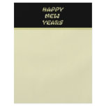 gold Happy New Years flyers