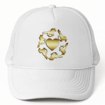 GOLD HORSES RING HATS