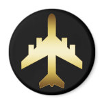 GOLD JET AIRPLANE