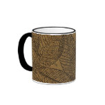 Gold Leaf Mugs