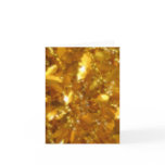 Gold leaves cards
