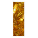 Gold leaves gift tag business cards