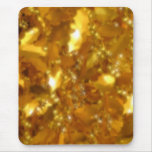 Gold leaves mousepads