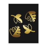 GOLD LEAVES postcards