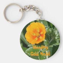 Gold Medal Weeding Key Chains