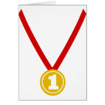 Gold Medal - Winner cards