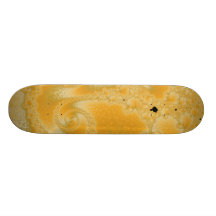 Gold Melt Skateboard