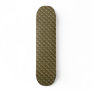 Gold Metal Circles Skateboard