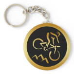 GOLD MOUNTAIN BIKER keychains