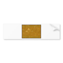 Gold n Copper Sheet :  Lotus Engraved Design