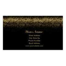 Gold Nugget Business Card