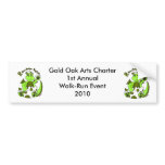 Gold Oak Arts Charter 1st A... bumper stickers