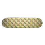 Gold Patina Lattice Skateboard Decks