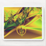 Gold plant mousepads