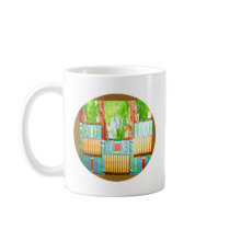 Gold Plated Chinese Windows Coffee Mugs