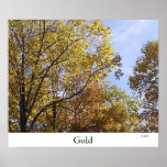 Gold posters