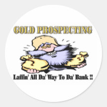 Gold Prospecting Sticker