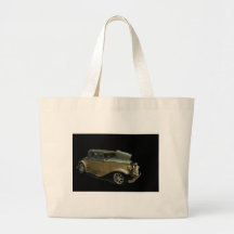 Gold roadster bags