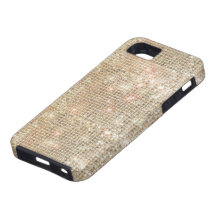 Gold Sequins iPhone 5 Tough Case