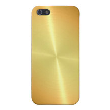 Gold Shiny Stainless Steel Metal iPhone 5 Covers