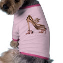 Gold Shoe slaves pet clothing