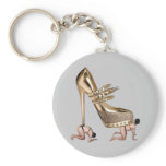 Gold Shoe slaves keychains