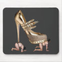 Gold Shoe slaves mousepads