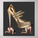 Gold Shoe slaves Poster posters