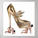 Gold Shoe slaves Poster posters