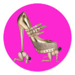 Gold Shoe slaves Stickers