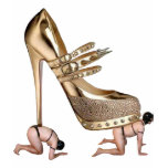 Gold Shoe slaves Tank Top t-shirts