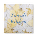 Gold Silver Leaf Magnet