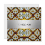 Gold Silver Party Invitation